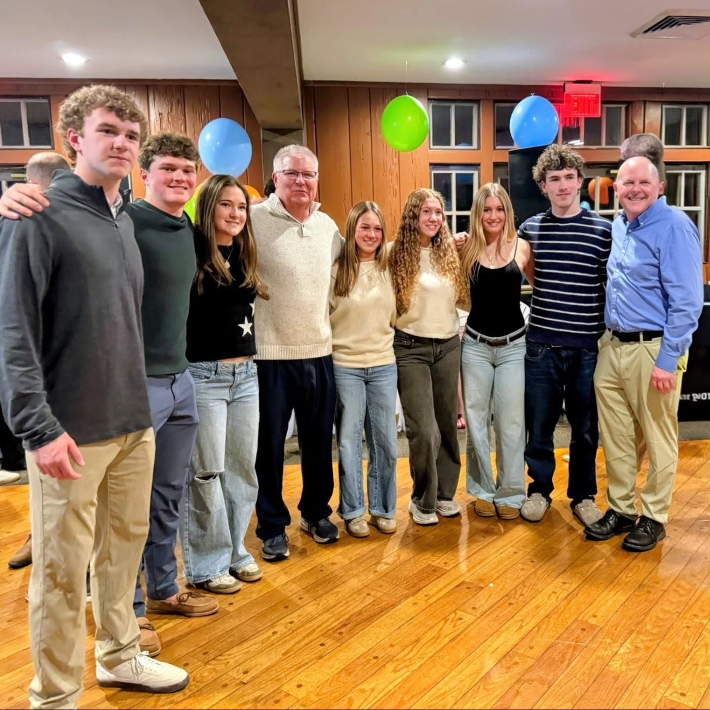 Our @skijfbb u18s being recognized. Special kudos to our HS Seniors for their ongoing team…