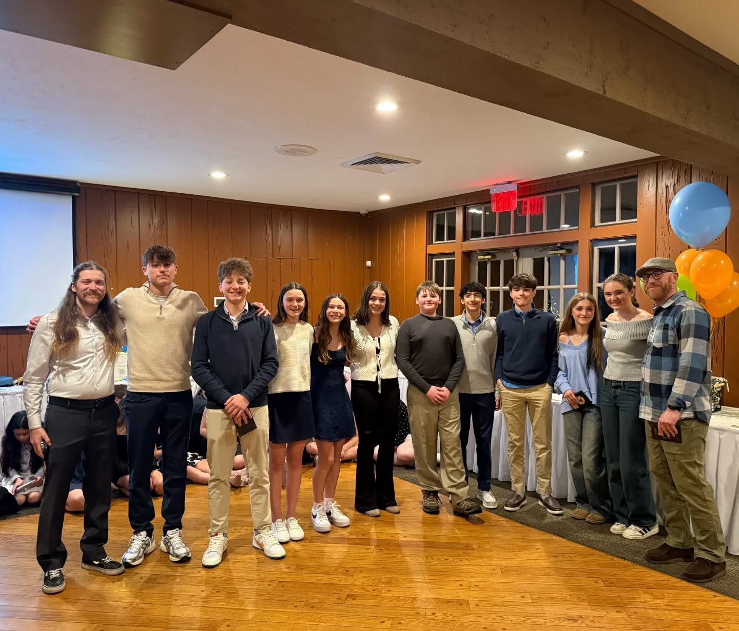 Our @skijfbb u16s without the helmets, googles, and speedsuits. Thanks to everyone who came out…